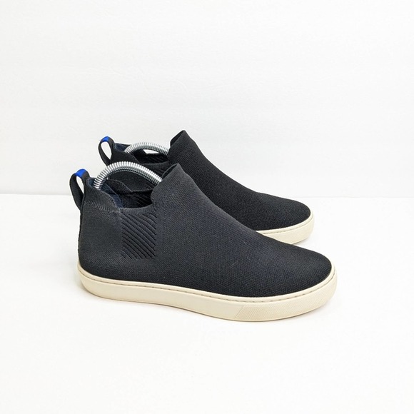 Black Slip-On Sneakers - Picture 3 of 15